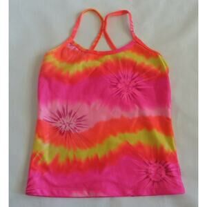 Trendy Trends Pink Orange Yellow Dance Cami Tank